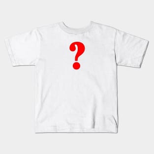 Question Mark Kids T-Shirt